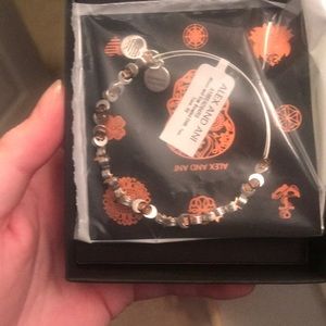 Alex/Ani Moon & Star beaded bangle